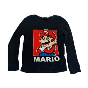 4/20$ Super Mario toddler long sleeve tee/shirt size 4T